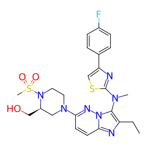 Chemical structure of BindingDB Monomer ID 354399