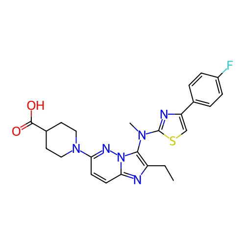 Chemical structure of BindingDB Monomer ID 354428