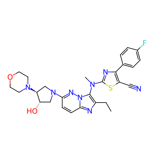 Chemical structure of BindingDB Monomer ID 354516