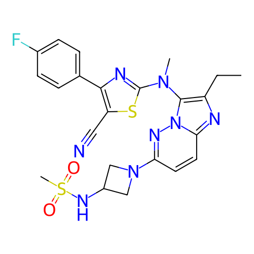 Chemical structure of BindingDB Monomer ID 354522