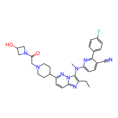 Chemical structure of BindingDB Monomer ID 354549
