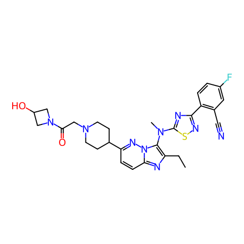Chemical structure of BindingDB Monomer ID 354551