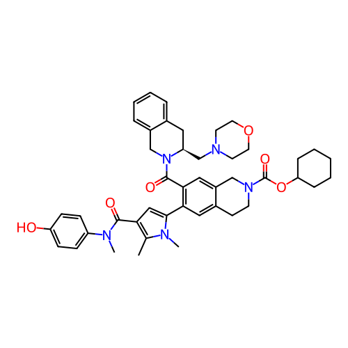 Chemical structure of BindingDB Monomer ID 354639