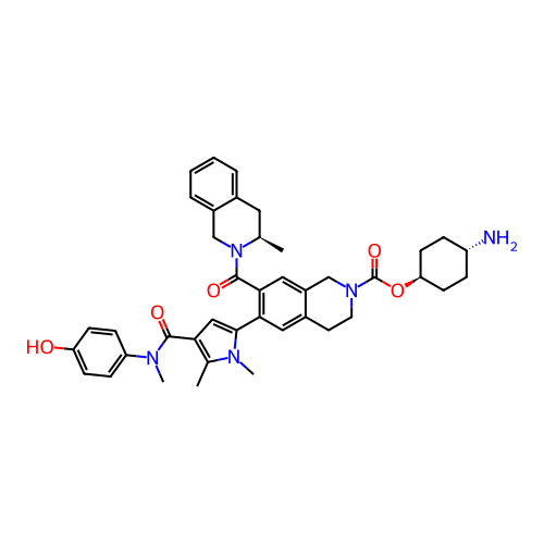 Chemical structure of BindingDB Monomer ID 354649