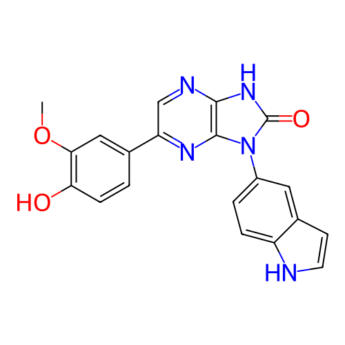 Chemical structure of BindingDB Monomer ID 354778