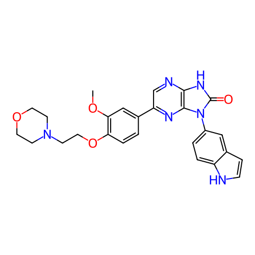 Chemical structure of BindingDB Monomer ID 354780