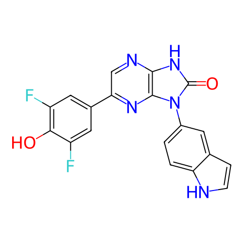 Chemical structure of BindingDB Monomer ID 354782