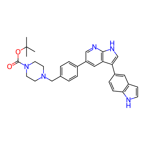 Chemical structure of BindingDB Monomer ID 354867