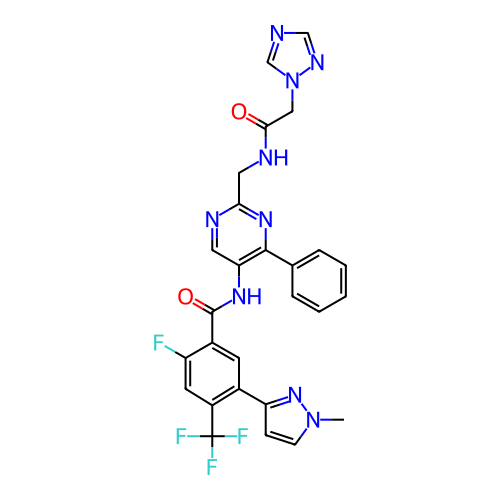 Chemical structure of BindingDB Monomer ID 356068