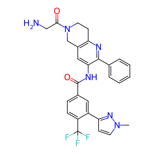 Chemical structure of BindingDB Monomer ID 356156