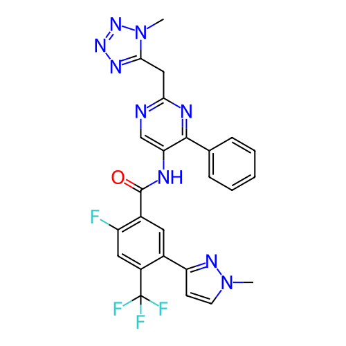 Chemical structure of BindingDB Monomer ID 356179