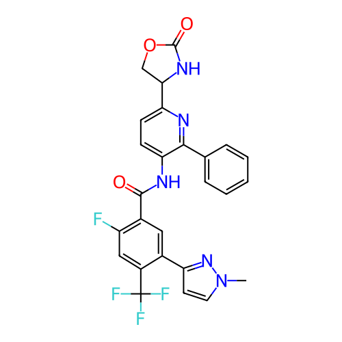 Chemical structure of BindingDB Monomer ID 356196