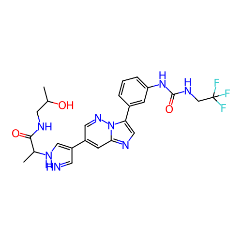 Chemical structure of BindingDB Monomer ID 356574
