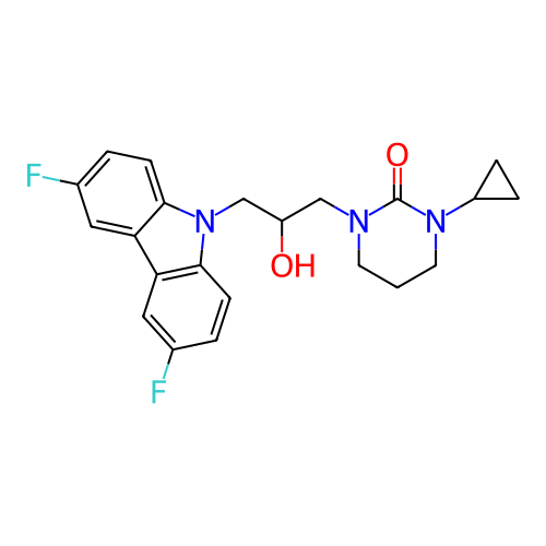Chemical structure of BindingDB Monomer ID 356666