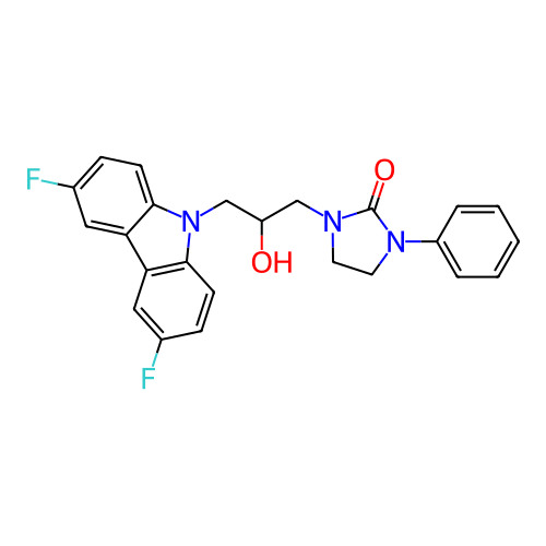 Chemical structure of BindingDB Monomer ID 356684
