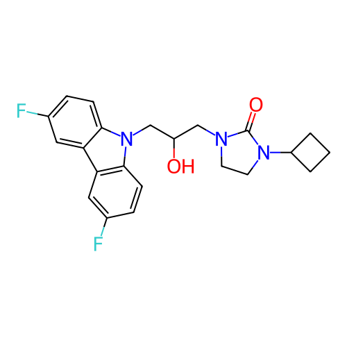 Chemical structure of BindingDB Monomer ID 356695