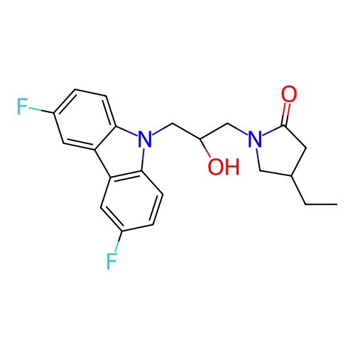 Chemical structure of BindingDB Monomer ID 356927