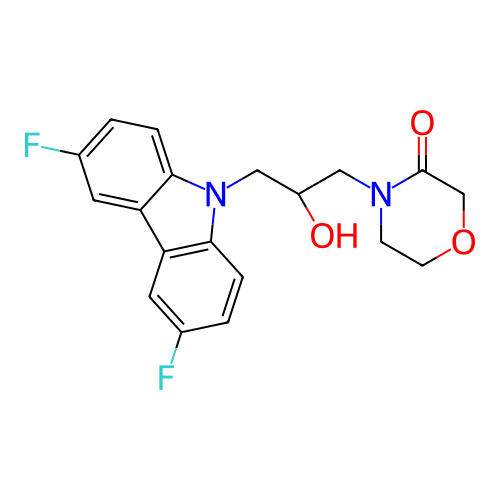 Chemical structure of BindingDB Monomer ID 356947