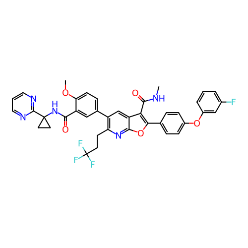 Chemical structure of BindingDB Monomer ID 357832