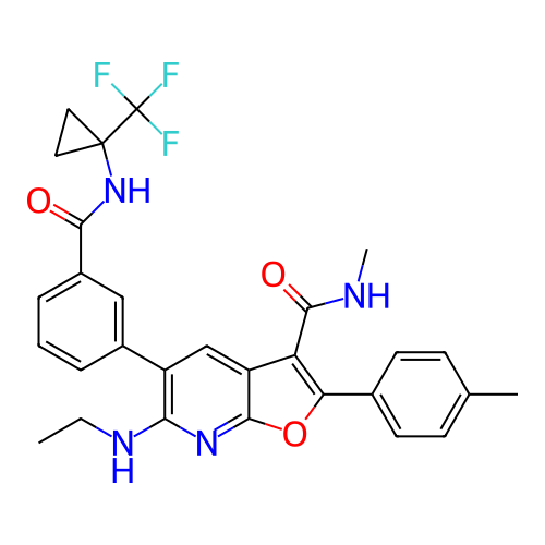 Chemical structure of BindingDB Monomer ID 357840