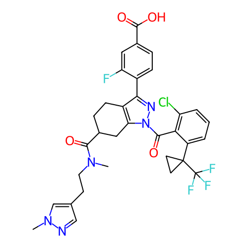 Chemical structure of BindingDB Monomer ID 359564