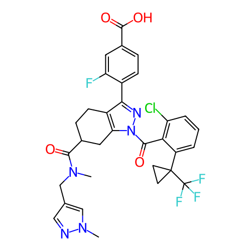 Chemical structure of BindingDB Monomer ID 359565