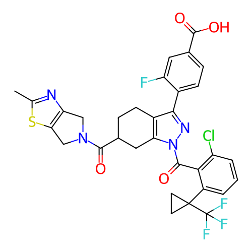 Chemical structure of BindingDB Monomer ID 359573