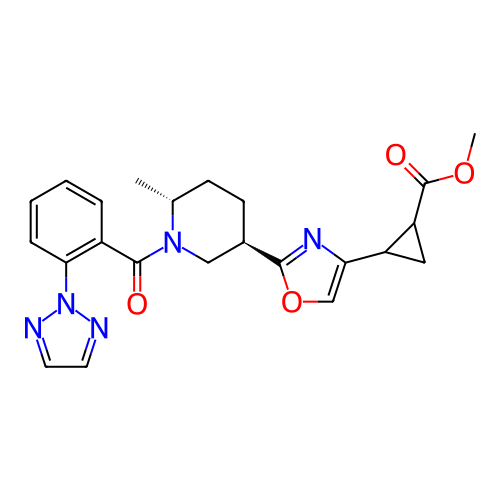 Chemical structure of BindingDB Monomer ID 360336