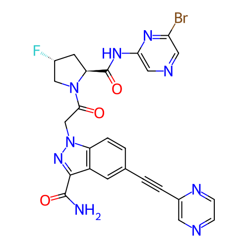 Chemical structure of BindingDB Monomer ID 360840
