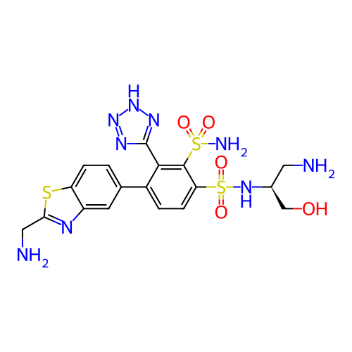 Chemical structure of BindingDB Monomer ID 361318