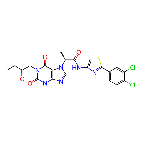 Chemical structure of BindingDB Monomer ID 361656