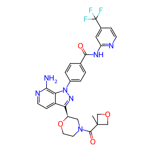 Chemical structure of BindingDB Monomer ID 362345
