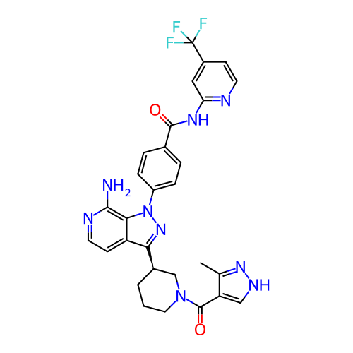 Chemical structure of BindingDB Monomer ID 362366