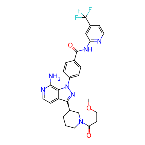 Chemical structure of BindingDB Monomer ID 362372