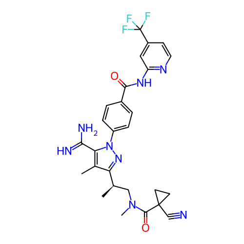 Chemical structure of BindingDB Monomer ID 362400