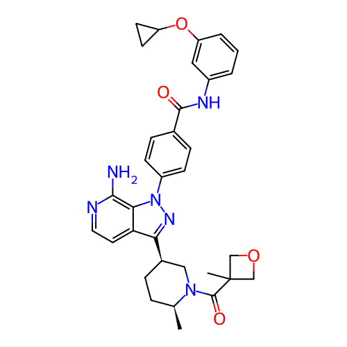 Chemical structure of BindingDB Monomer ID 362421