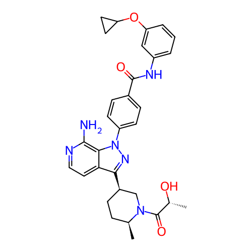 Chemical structure of BindingDB Monomer ID 362422