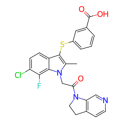 Chemical structure of BindingDB Monomer ID 363020
