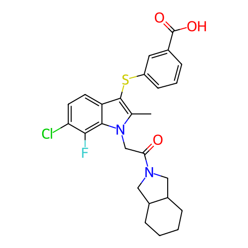 Chemical structure of BindingDB Monomer ID 363021
