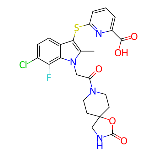 Chemical structure of BindingDB Monomer ID 363022