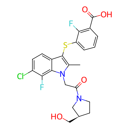 Chemical structure of BindingDB Monomer ID 363035