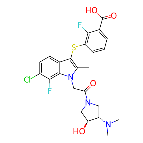 Chemical structure of BindingDB Monomer ID 363040
