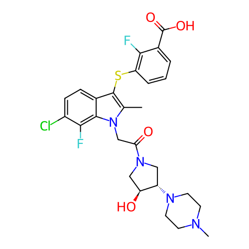 Chemical structure of BindingDB Monomer ID 363041
