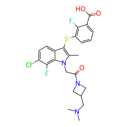 Chemical structure of BindingDB Monomer ID 363042