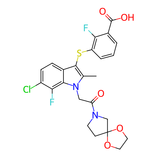 Chemical structure of BindingDB Monomer ID 363043