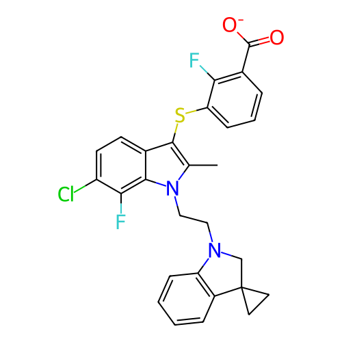 Chemical structure of BindingDB Monomer ID 363045