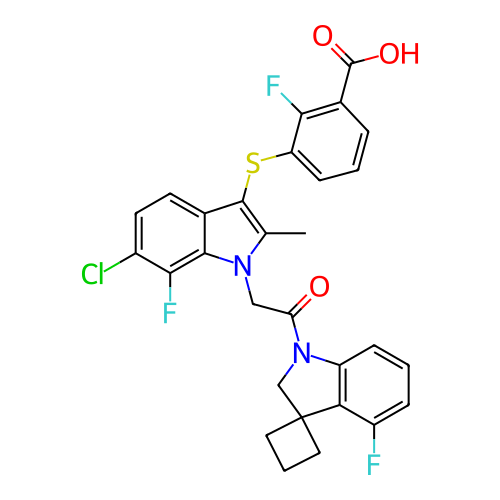 Chemical structure of BindingDB Monomer ID 363048