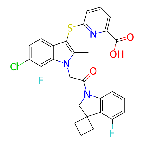 Chemical structure of BindingDB Monomer ID 363049
