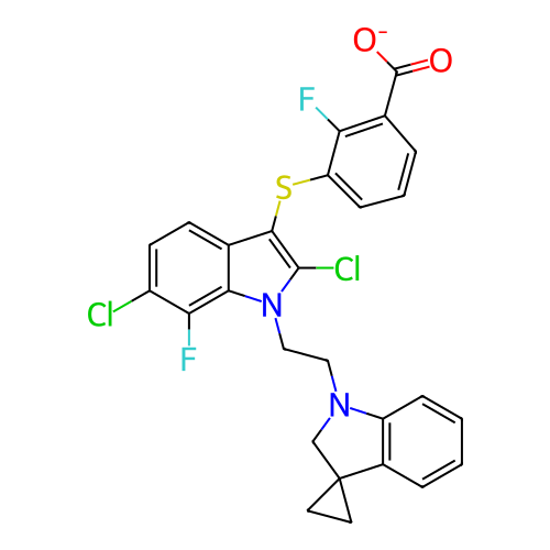 Chemical structure of BindingDB Monomer ID 363057
