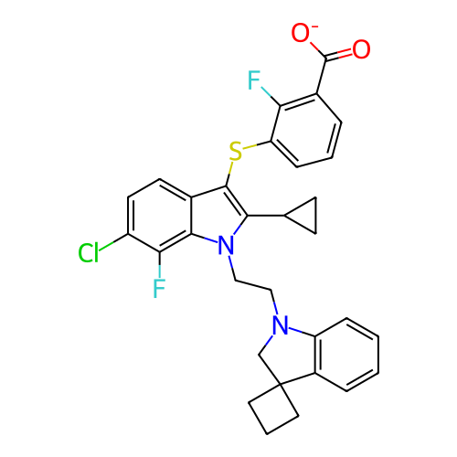 Chemical structure of BindingDB Monomer ID 363058